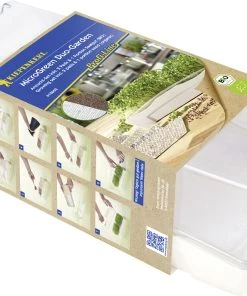 Kiepenkerl Anzuchtset Microgreen Duo-Garden 2 Pads U. 5 G Daikon-Rettich