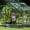 Vitavia Gewächshaus Venus 5000 192 X 254 Cm Smaragd 3 Mm Sicherheitsglas -Vitavia Speichern 4005717005269 1189280
