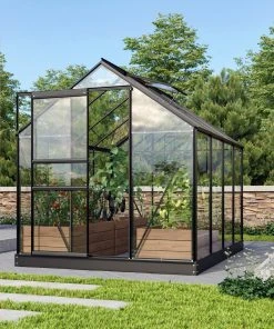 Vitavia Gewächshaus Venus 5000 192 X 254 Cm Smaragd 3 Mm Sicherheitsglas 3 Vitavia Gewächshaus Venus 5000 192 X 254 Cm Smaragd 3 Mm Sicherheitsglas -Vitavia Speichern 4005717005269 2495747 scaled