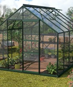 Vitavia Gewächshaus Merkur 8300 254 X 317 Cm Smaragd Sicherheitsglas
