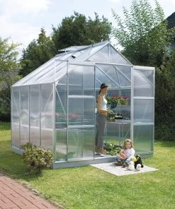 Vitavia Gewächshaus Mars 6700 254 X 254 Cm Aluminium 6 Mm Hohlkammerplatten