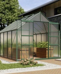 Vitavia Gewächshaus Mars 8300 254 X 317 Cm Smaragd 4 Mm Hohlkammerplatten 4 Vitavia Gewächshaus Mars 8300 254 X 317 Cm Smaragd 4 Mm Hohlkammerplatten -Vitavia Speichern 4005717009984 3131696 scaled