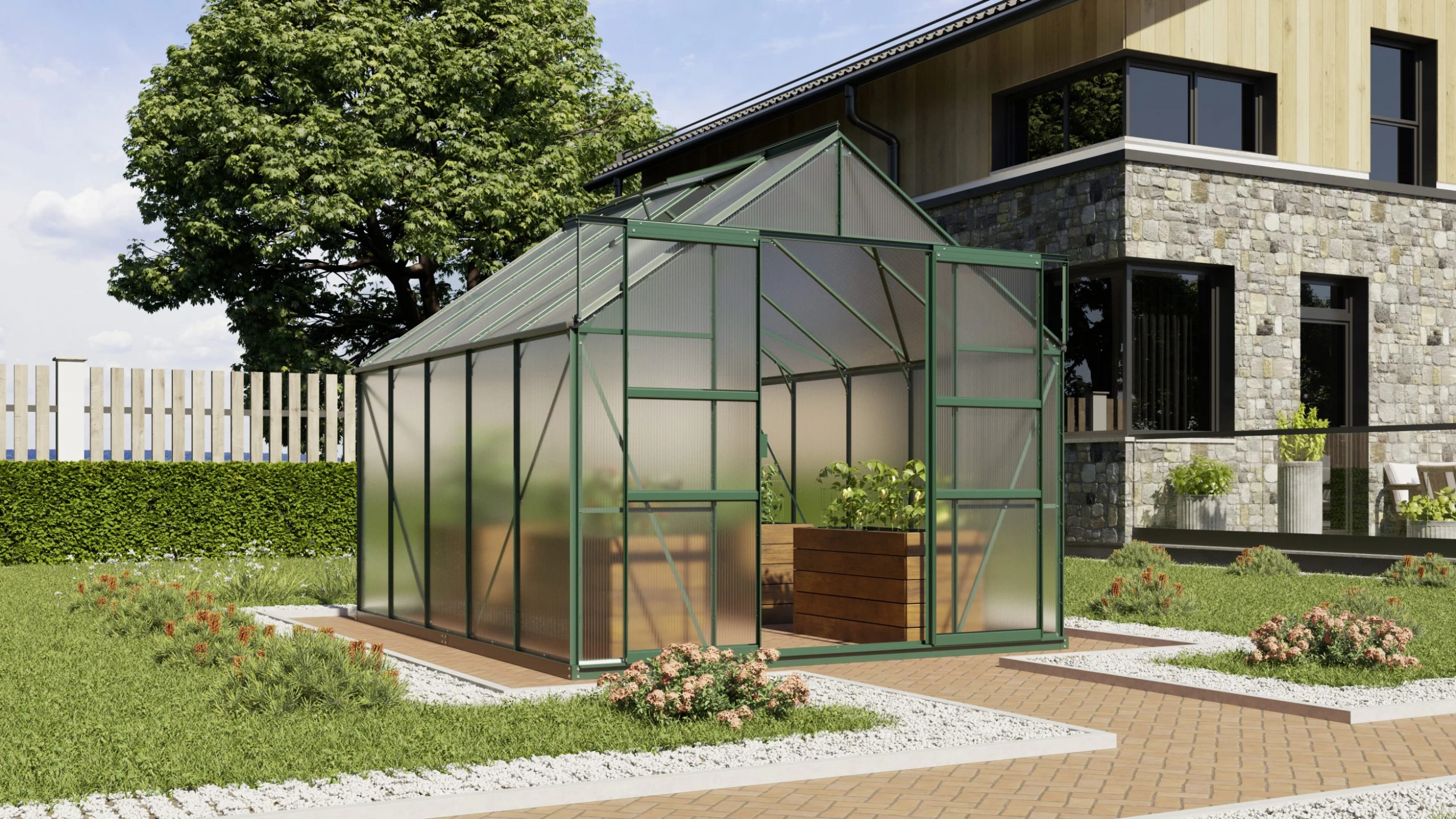 Vitavia Gewächshaus Mars 8300 254 x 317 cm smaragd 4 mm Hohlkammerplatten Vitavia Gewächshaus Mars 8300 254 X 317 Cm Smaragd 4 Mm Hohlkammerplatten -Vitavia Speichern 4005717009984 3131696 scaled