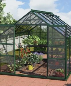 Vitavia Gewächshaus Mars 8300 254 X 317 Cm Smaragd 3 Mm Sicherheitsglas