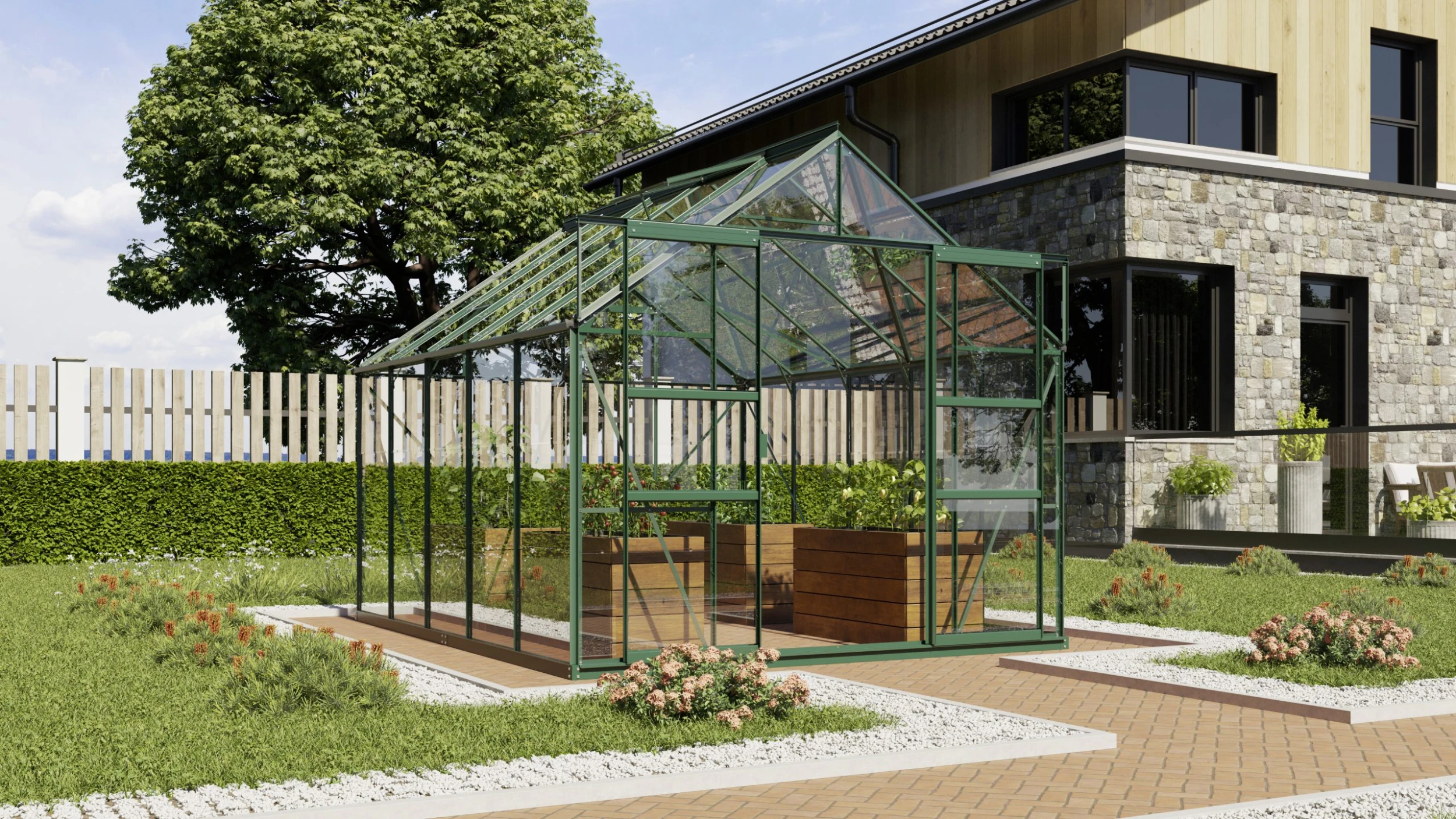 Vitavia Gewächshaus Mars 8300 254 x 317 cm smaragd 3 mm Sicherheitsglas Vitavia Gewächshaus Mars 8300 254 X 317 Cm Smaragd 3 Mm Sicherheitsglas -Vitavia Speichern 4005717009991 3131698 scaled