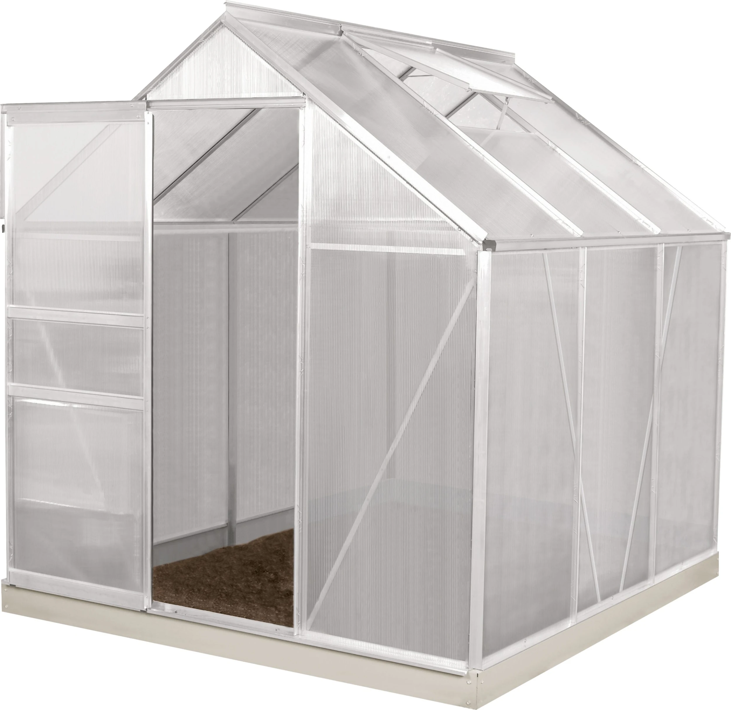 Vitavia Gewächshaus Venus 3800 192 x 192 cm aluminium 4 mm Hohlkammerplatten Vitavia Gewächshaus Venus 3800 192 X 192 Cm Aluminium 4 Mm Hohlkammerplatten -Vitavia Speichern 4005717053406 2613341 scaled