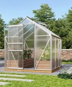 Vitavia Gewächshaus Venus 3800 192 X 192 Cm Aluminium 6 Mm Hohlkammerplatten 5 Vitavia Gewächshaus Venus 3800 192 X 192 Cm Aluminium 6 Mm Hohlkammerplatten -Vitavia Speichern 4005717053529 scaled