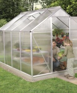 Vitavia Gewächshaus Calypso 5800 192 X 302 Cm Aluminium 6 Mm Hohlkammerplatten