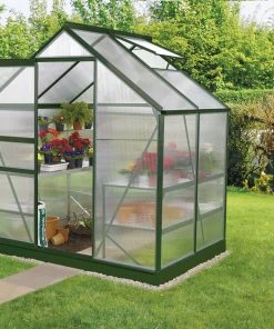 Vitavia Gewächshaus Venus 2500 192 X 130 Cm Smaragd 4 Mm Hohlkammerplatten