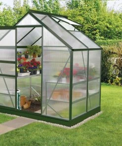 Vitavia Gewächshaus Venus 2500 192 X 130 Cm Smaragd 6 Mm Hohlkammerplatten