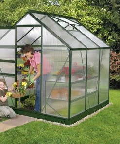 Vitavia Gewächshaus Venus 3800 192 X 192 Cm Smaragd 6 Mm Hohlkammerplatten