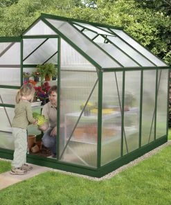 Vitavia Gewächshaus Venus 5000 192 X 254 Cm Smaragd 4 Mm Hohlkammerplatten