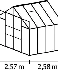 Vitavia Gewächshaus Uranus 6700 254 X 254 Cm Smaragd 4 Mm Hohlkammerplatten 4 Vitavia Gewächshaus Uranus 6700 254 X 254 Cm Smaragd 4 Mm Hohlkammerplatten -Vitavia Speichern 4005717054090 1