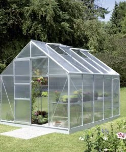 Vitavia Gewächshaus Merkur 8300 254 X 317 Cm Aluminium 4 Mm Hohlkammerplatten