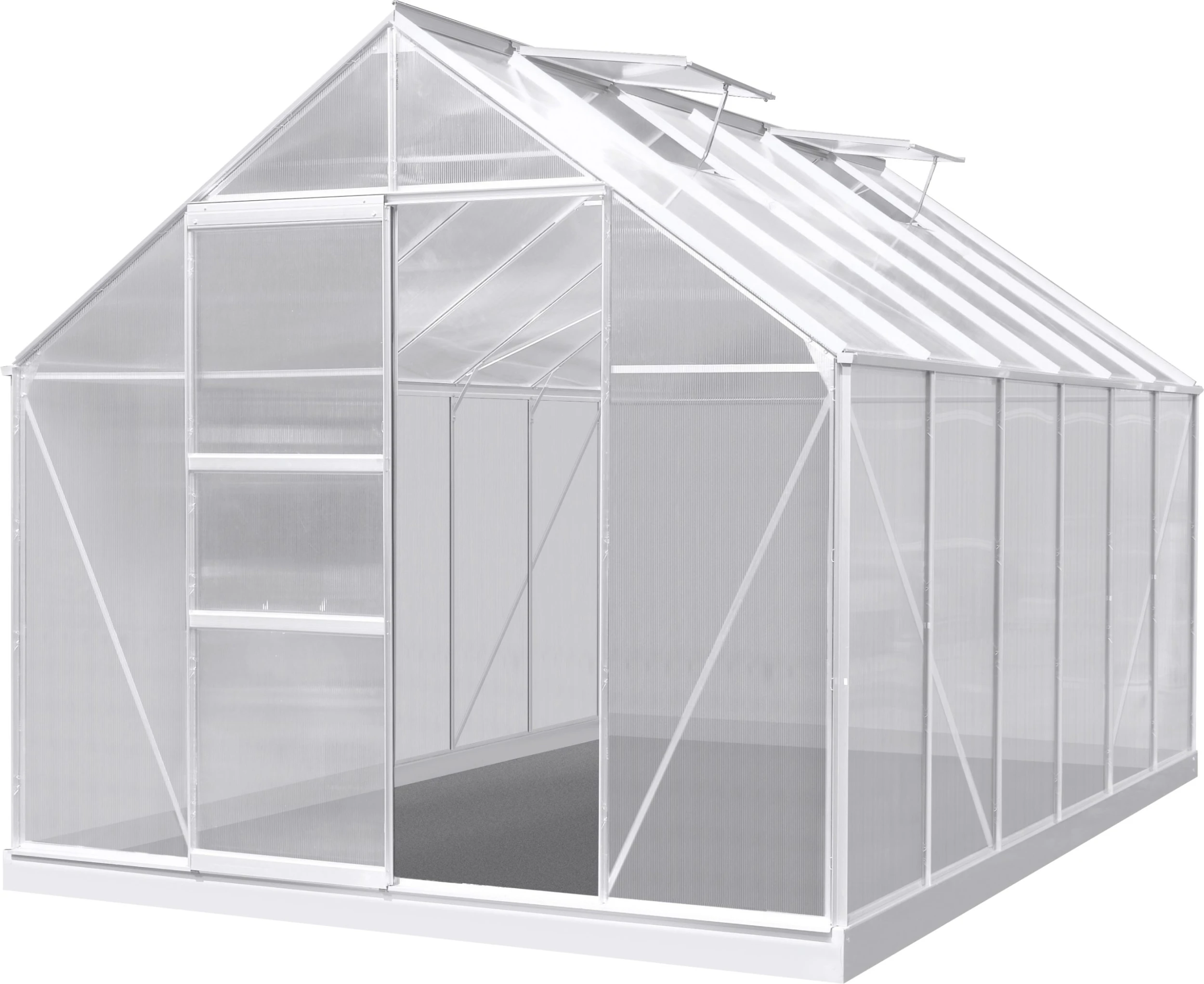 Vitavia Gewächshaus Merkur 9900 254 x 379 cm aluminium 6 mm Hohlkammerplatten Vitavia Gewächshaus Merkur 9900 254 X 379 Cm Aluminium 6 Mm Hohlkammerplatten -Vitavia Speichern 4005717055042 3131859 scaled