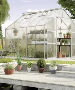 Vitavia Gewächshaus Uranus 8300 254 X 317 Cm Aluminium 4 Mm Hohlkammerplatten -Vitavia Speichern 4005717056070 1567916 scaled