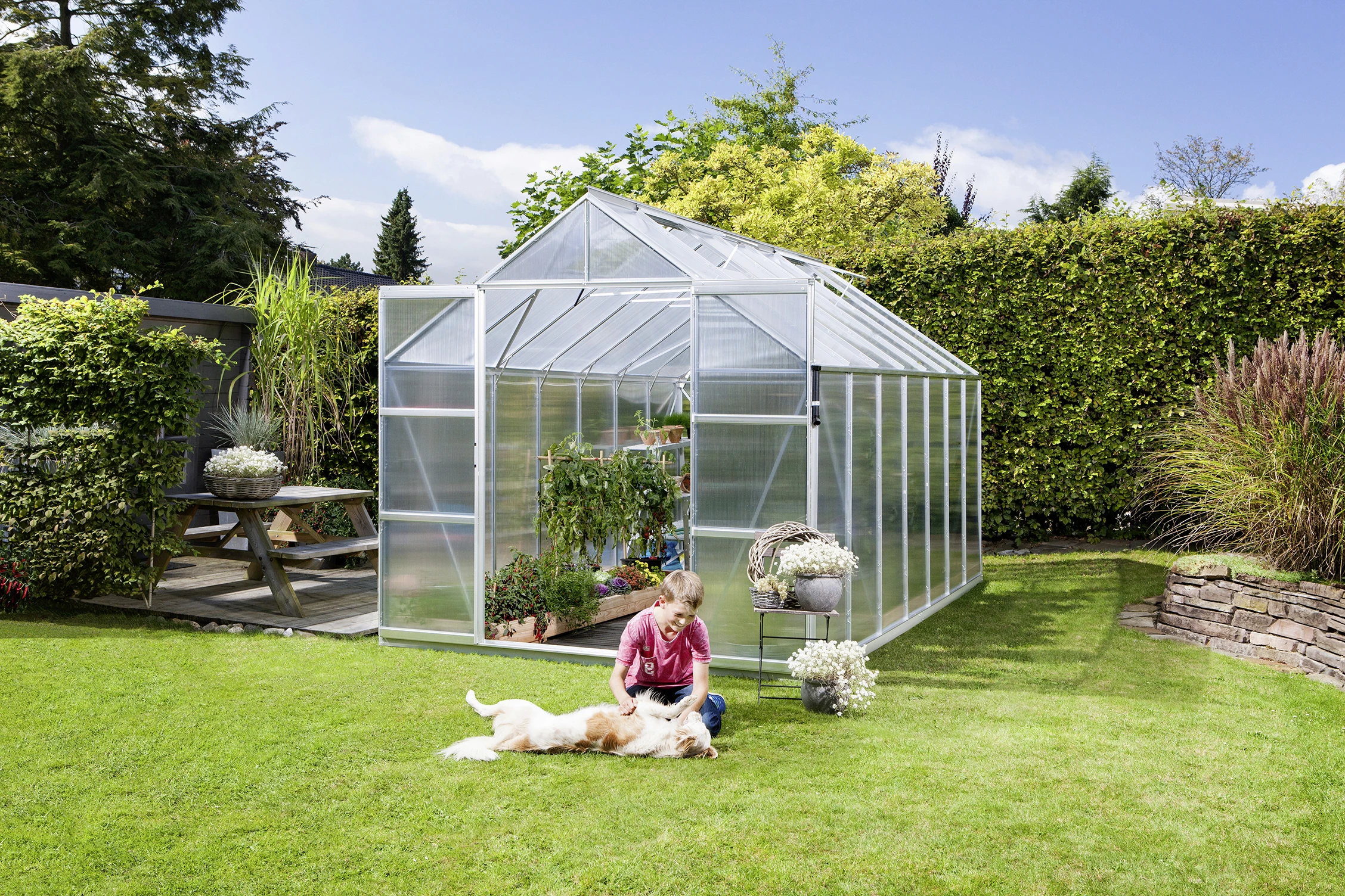 Vitavia Gewächshaus Uranus 11500 254 x 441 cm aluminium 4 mm Hohlkammerplatten Vitavia Gewächshaus Uranus 11500 254 X 441 Cm Aluminium 4 Mm Hohlkammerplatten -Vitavia Speichern 4005717056377 1567909