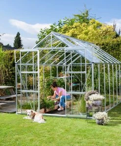 Vitavia Gewächshaus Uranus 11500 254 X 441 Cm Aluminium 3 Mm Sicherheitsglas 7 Vitavia Gewächshaus Uranus 11500 254 X 441 Cm Aluminium 3 Mm Sicherheitsglas -Vitavia Speichern 4005717056407 2604528