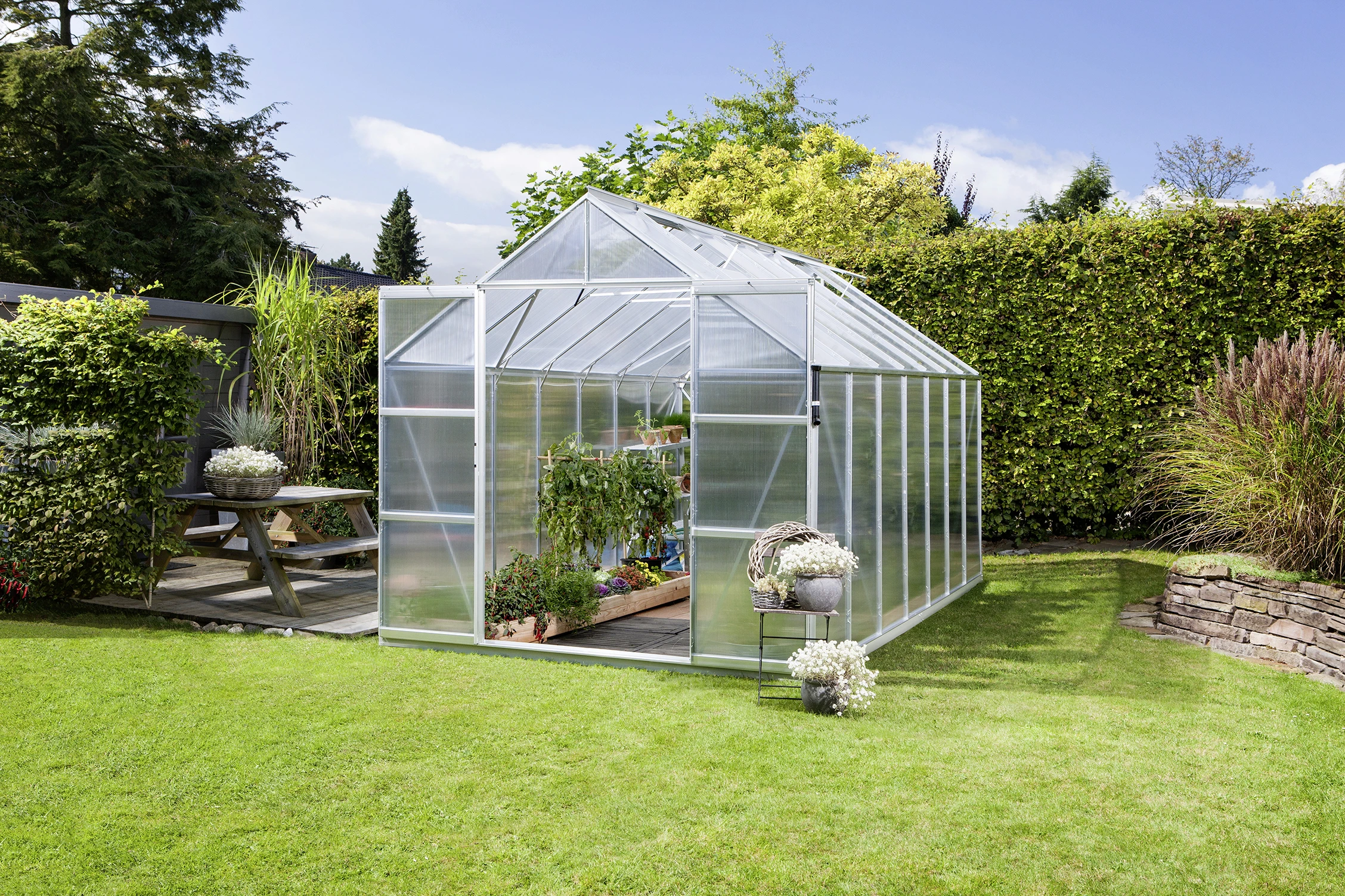 Vitavia Gewächshaus Uranus 11500 254 x 441 cm aluminium 6 mm Hohlkammerplatten Vitavia Gewächshaus Uranus 11500 254 X 441 Cm Aluminium 6 Mm Hohlkammerplatten -Vitavia Speichern 4005717056469 1189378