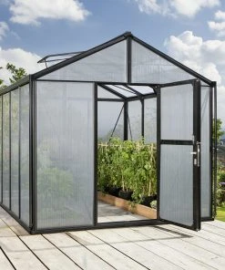 Vitavia Gewächshaus Zeus 8100 256 X 314 Cm Aluminium 10 Mm Hohlkammerplatten