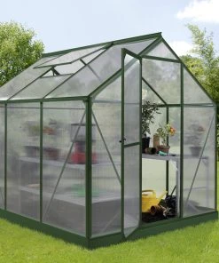 Vitavia Gewächshaus Eos 4600 190 X 226 Cm Smaragd 4 Mm Hohlkammerplatten -Vitavia Speichern 4005717080891 1769391 scaled