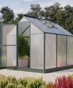 Vitavia Gewächshaus Eos 4600 190 X 226 Cm Smaragd 6 Mm Hohlkammerplatten 3 Vitavia Gewächshaus Eos 4600 190 X 226 Cm Smaragd 6 Mm Hohlkammerplatten -Vitavia Speichern 4005717080914 scaled