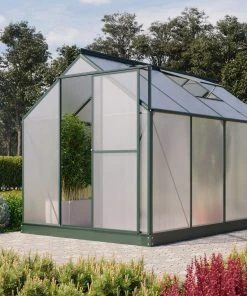 Vitavia Gewächshaus Eos 6000 190 X 302 Cm Smaragd 6 Mm Hohlkammerplatten 3 Vitavia Gewächshaus Eos 6000 190 X 302 Cm Smaragd 6 Mm Hohlkammerplatten -Vitavia Speichern 4005717080952 2495729 scaled