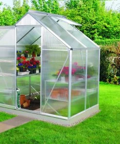Vitavia Gewächshaus Venus 2500 192 X 130 Cm Aluminium 4 Mm Hohlkammerplatten Inkl. Fundament -Vitavia Speichern 4005717081096