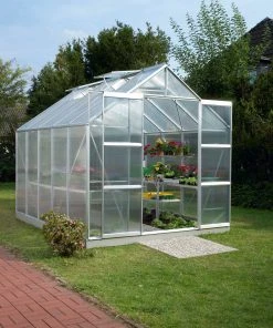 Vitavia Gewächshausset Mars 8300 254 X 317 Cm Aluminium 4 Mm Hohlkammerplatten