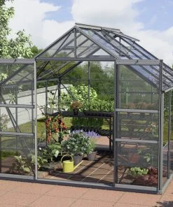 Vitavia Gewächshaus Mars 6700 254 X 254 Cm Schwarz 3 Mm Sicherheitsglas 5 Vitavia Gewächshaus Mars 6700 254 X 254 Cm Schwarz 3 Mm Sicherheitsglas -Vitavia Speichern 4005717094577 1189424