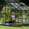 Vitavia Gewächshaus Venus 5000 192 X 254 Cm Schwarz 3 Mm Sicherheitsglas -Vitavia Speichern 4005717110543 2604523
