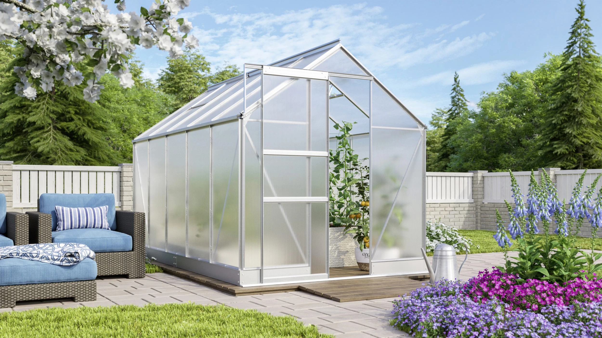 Vitavia Gewächshaus Apollo 6200 194 x 326 cm aluminium 6 mm Hohlkammerplatten Vitavia Gewächshaus Apollo 6200 194 X 326 Cm Aluminium 6 Mm Hohlkammerplatten -Vitavia Speichern 4005717127237 3131730 scaled