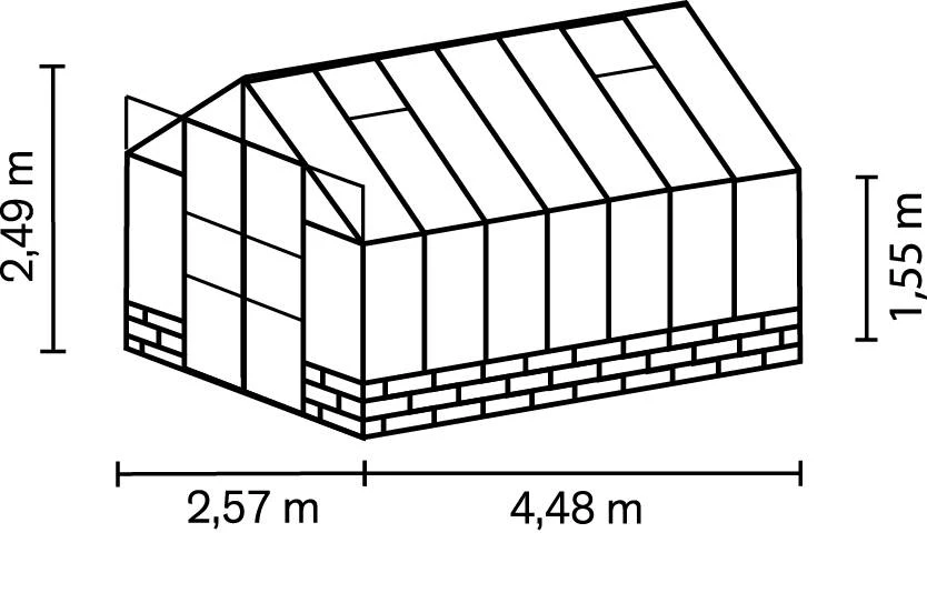 Vitavia Gewächshaus Cassandra 11500 256 x 450 cm aluminium 3 mm Sicherheitsglas ohne Sockel Vitavia Gewächshaus Cassandra 11500 256 X 450 Cm Aluminium 3 Mm Sicherheitsglas Ohne Sockel -Vitavia Speichern 4005717129064 1