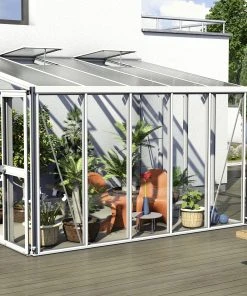 Vitavia Pavillon-Nachrüstset Helena 8600 Weiß 3 Mm Sicherheitsglas