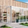 Vitavia Anlehngewächshaus Helena 8600 268 X 344 Cm Weiß 3 Mm Sicherheitsglas