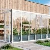 Vitavia Anlehngewächshaus Helena 10200 268 X 407 Cm Weiß 3 Mm Sicherheitsglas
