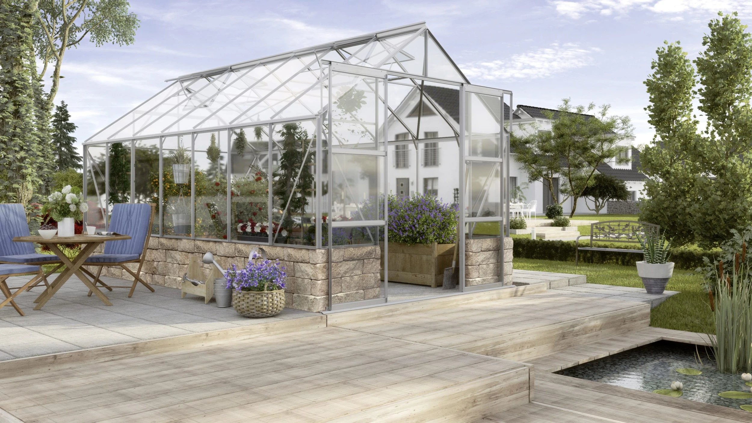 Vitavia Gewächshaus Cassandra 11500 256 x 450 cm aluminium 3 mm Sicherheitsglas inkl. Sockelmauer sa Vitavia Gewächshaus Cassandra 11500 256 X 450 Cm Aluminium 3 Mm Sicherheitsglas Inkl. Sockelmauer Sa -Vitavia Speichern 4005717139421 scaled