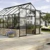 Vitavia Gewächshaus Cassandra 9900 256 X 388 Cm Schwarz 3 Mm Sicherheitsglas Inkl. Sockel Sandstein 2 Vitavia Gewächshaus Cassandra 9900 256 X 388 Cm Schwarz 3 Mm Sicherheitsglas Inkl. Sockel Sandstein -Vitavia Speichern 4005717139445 1189643