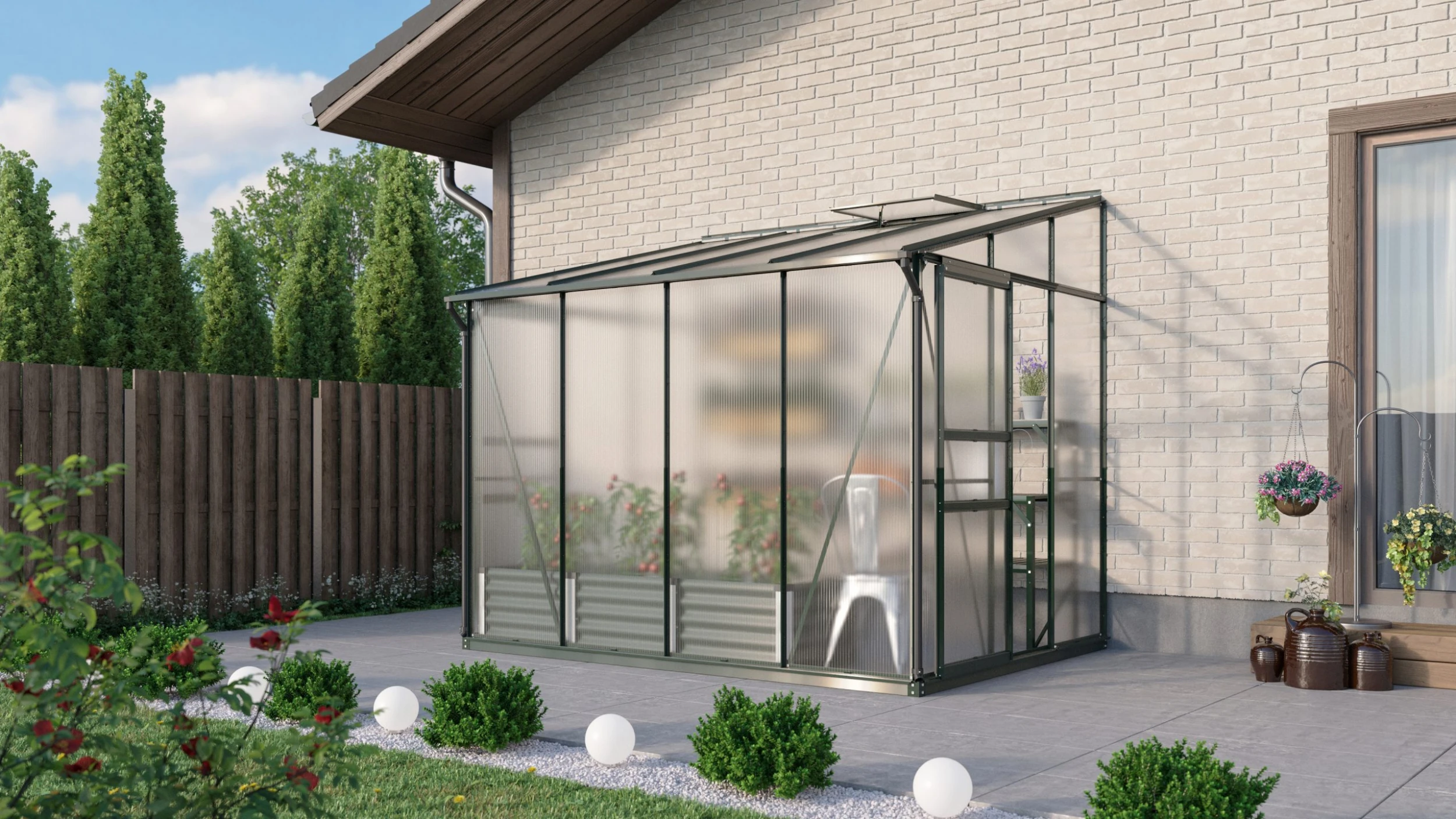 Vitavia Gewächshaus Osiris 5200 201 x 262 cm smaragd 4 mm Hohlkammerplatten Vitavia Gewächshaus Osiris 5200 201 X 262 Cm Smaragd 4 Mm Hohlkammerplatten -Vitavia Speichern 4005717202057 scaled