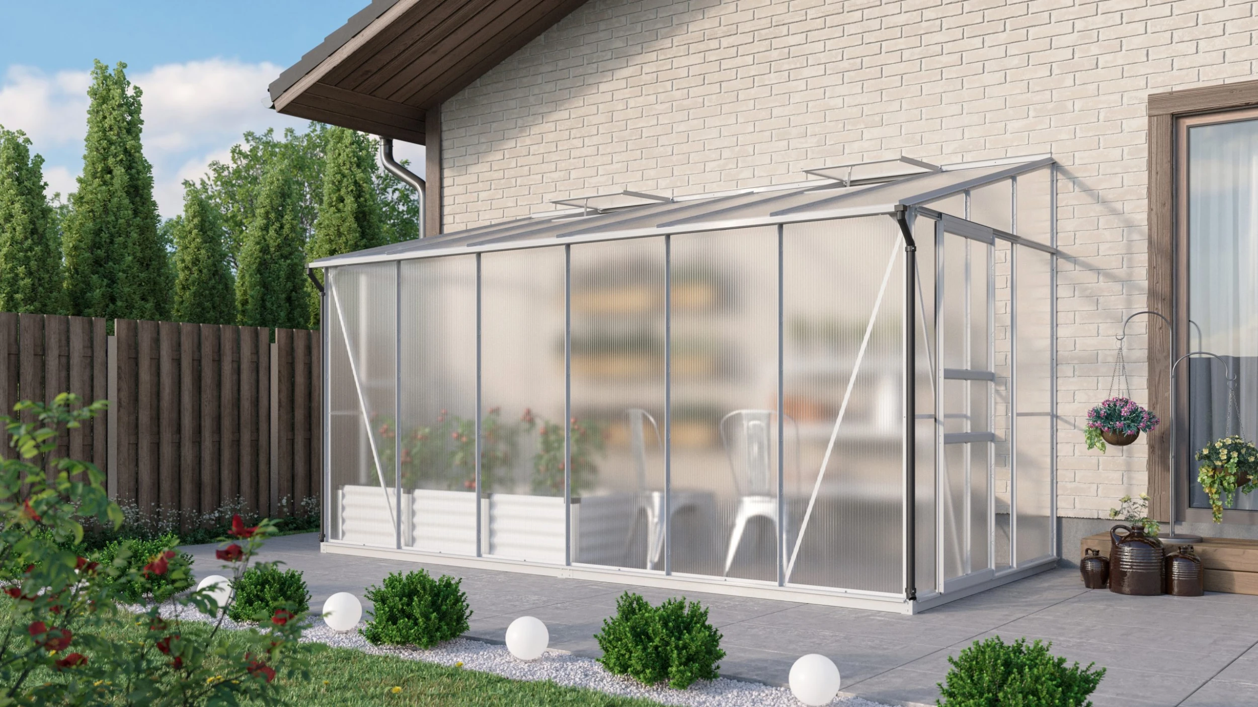 Vitavia Gewächshaus Osiris 7800 190 x 379 cm aluminium 6 mm Hohlkammerplatten Vitavia Gewächshaus Osiris 7800 190 X 379 Cm Aluminium 6 Mm Hohlkammerplatten -Vitavia Speichern 4005717202200 scaled