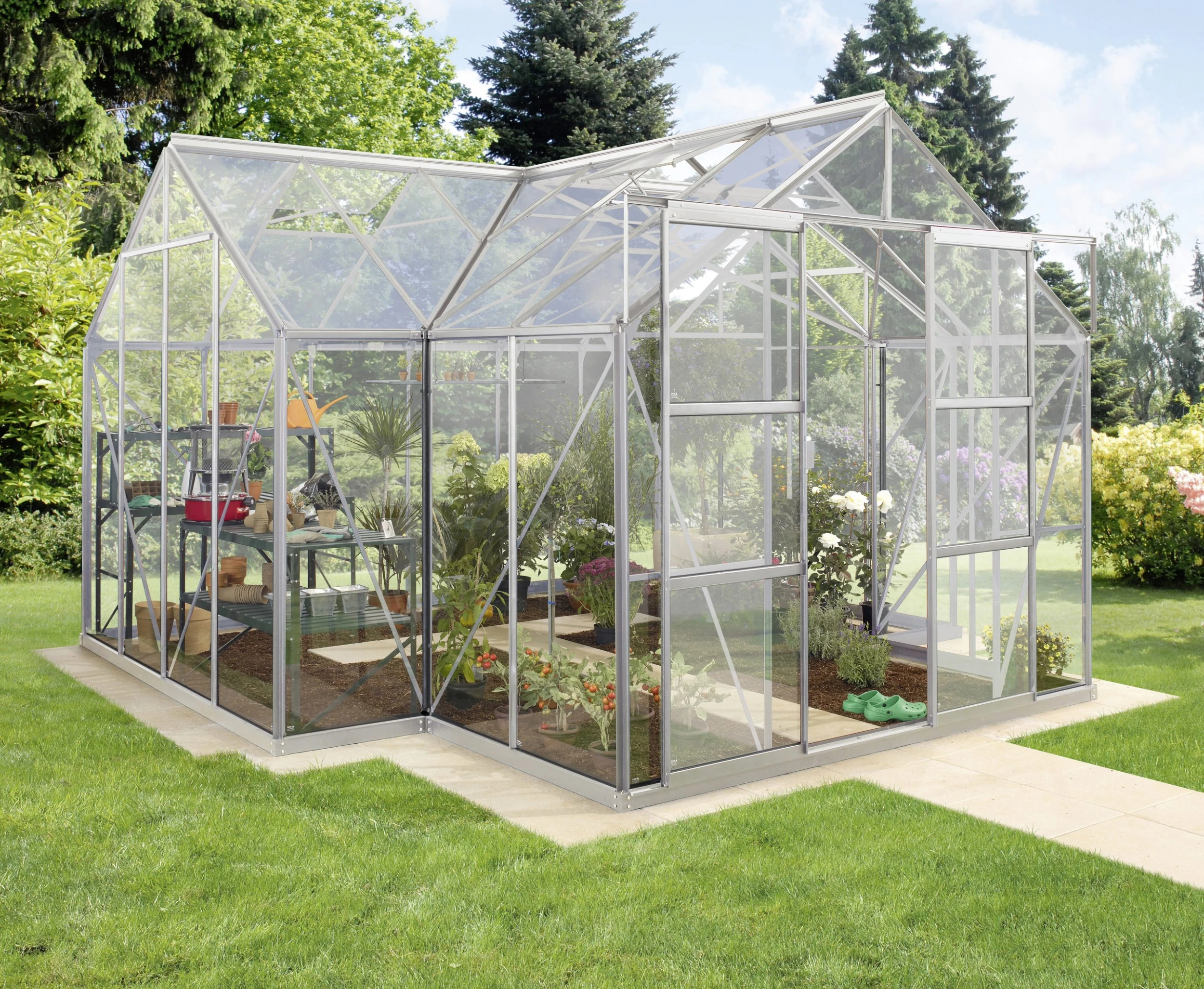 Vitavia Gewächshaus Sirona 13000 381 x 381 cm aluminium 3 mm Sicherheitsglas Vitavia Gewächshaus Sirona 13000 381 X 381 Cm Aluminium 3 Mm Sicherheitsglas -Vitavia Speichern 4005717203887 1769356 scaled