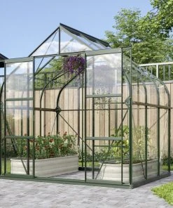 Vitavia Gewächshaus Dione 5000 264 X 195 Cm Smaragd 3 Mm Sicherheitsglas 3 Vitavia Gewächshaus Dione 5000 264 X 195 Cm Smaragd 3 Mm Sicherheitsglas -Vitavia Speichern 4005717204976 3131800 scaled