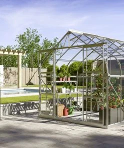 Vitavia Gewächshaus Dione 8300 264 X 321 Cm Aluminium 3 Mm Sicherheitsglas