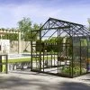 Vitavia Gewächshaus Dione 8300 264 X 321 Cm Schwarz 3 Mm Sicherheitsglas -Vitavia Speichern 4005717205034