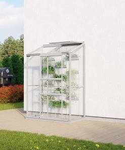 Vitavia Anlehngewächshaus Styx 900 65 X 130 Cm Aluminium 3 Mm Sicherheitsglas -Vitavia Speichern 4005717205720 2133820 scaled