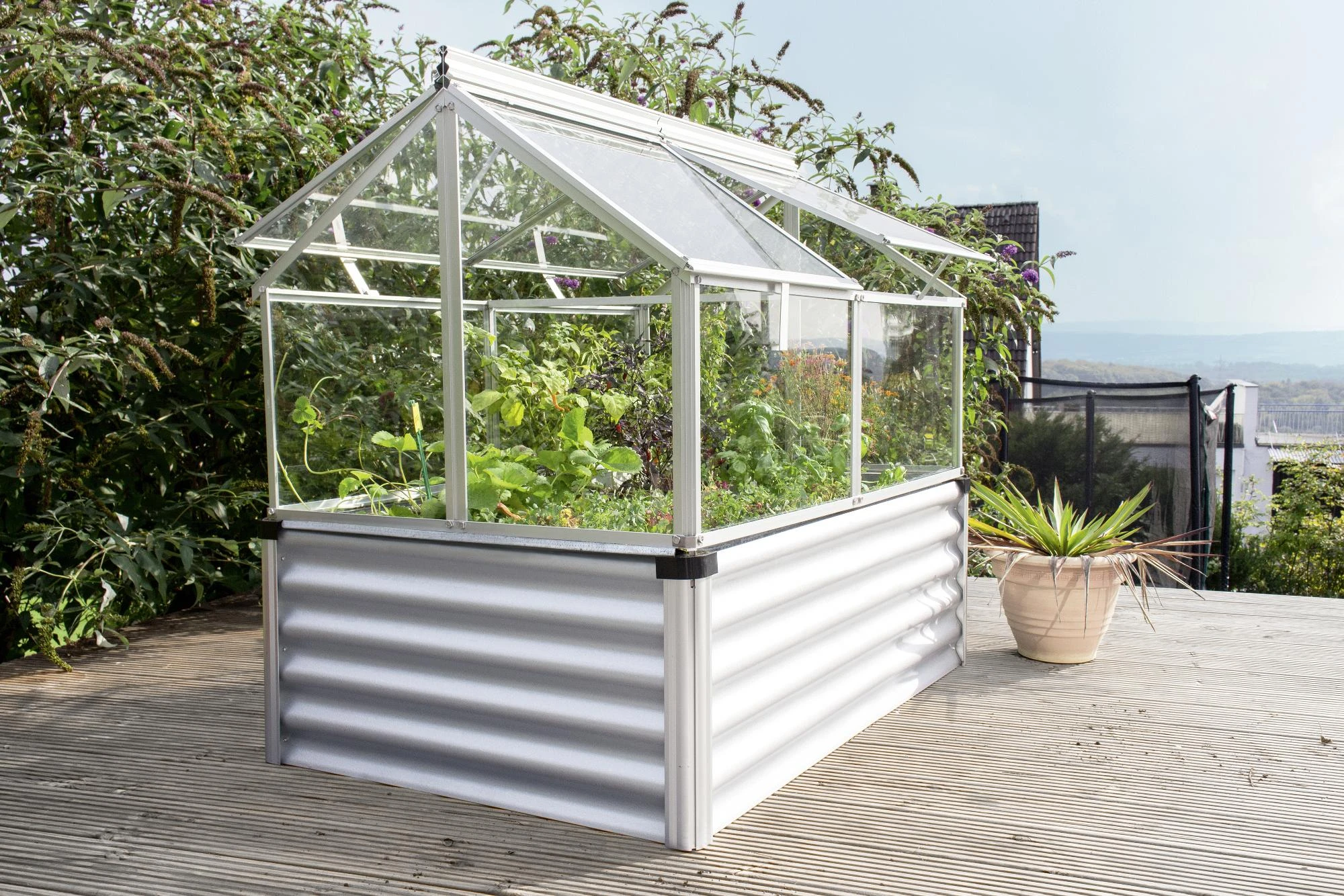 Vitavia Hoch-Frühbeet Paris 122 x 83 x 137 cm Vitavia Hoch-Frühbeet Paris 122 X 83 X 137 Cm -Vitavia Speichern 4005717206338