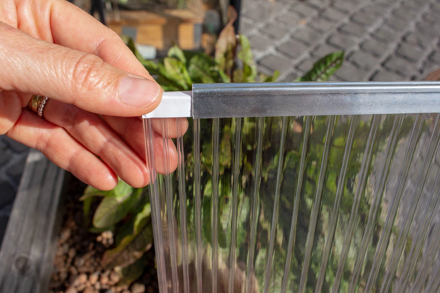 Pergart Abdichtungs-Set Größe L inkl. Leisten Pergart Abdichtungs-Set Größe L Inkl. Leisten -Vitavia Speichern 4005717206529