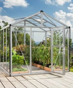 Vitavia Gewächshaus Zeus 6200 266 X 250 Cm Aluminium 3 Mm Sicherheitsglas