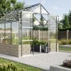 Vitavia Gewächshaus Cassandra 8300 257 X 324 Cm Aluminium 3 Mm Sicherheitsglas Inkl. Sockel Sandstei -Vitavia Speichern 4005717210526 2495870