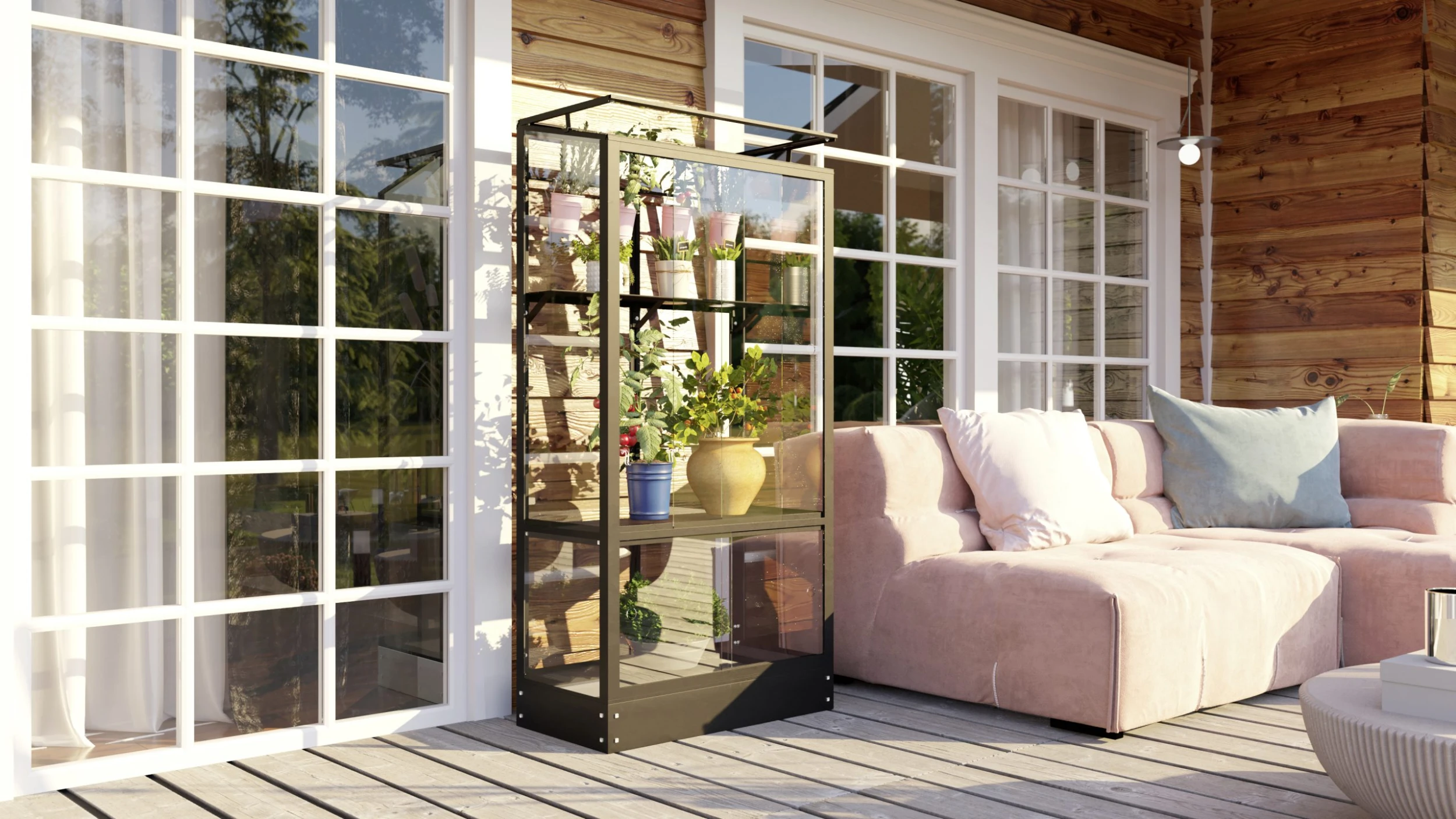 Vitavia Balkongewächshaus Stad 350 43 x 81 cm schwarz 3 mm Sicherheitsglas inkl. Stahlfundament Vitavia Balkongewächshaus Stad 350 43 X 81 Cm Schwarz 3 Mm Sicherheitsglas Inkl. Stahlfundament -Vitavia Speichern 4005717210663 3131820 scaled